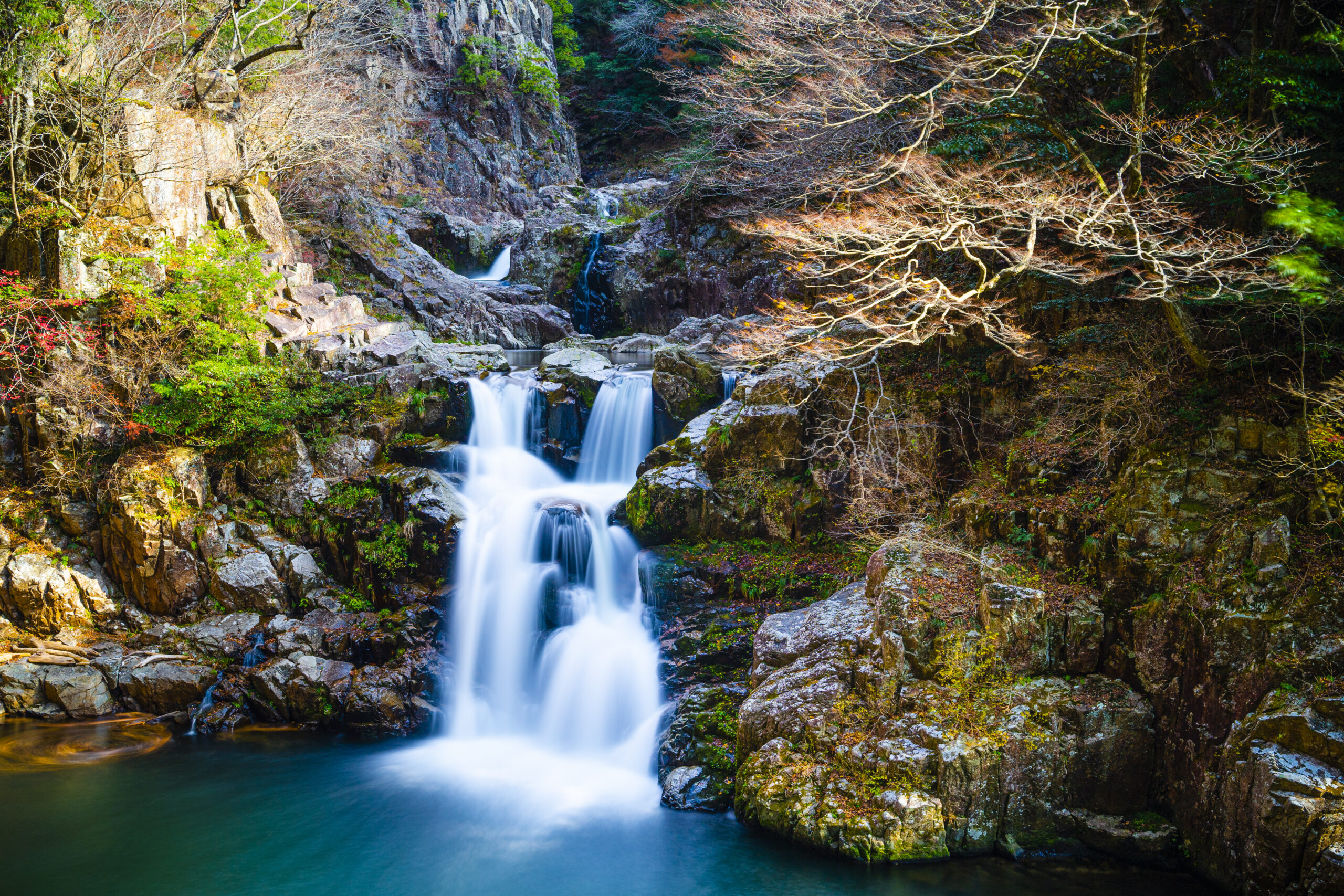 三段滝（広島県安芸太田町三段峡）
