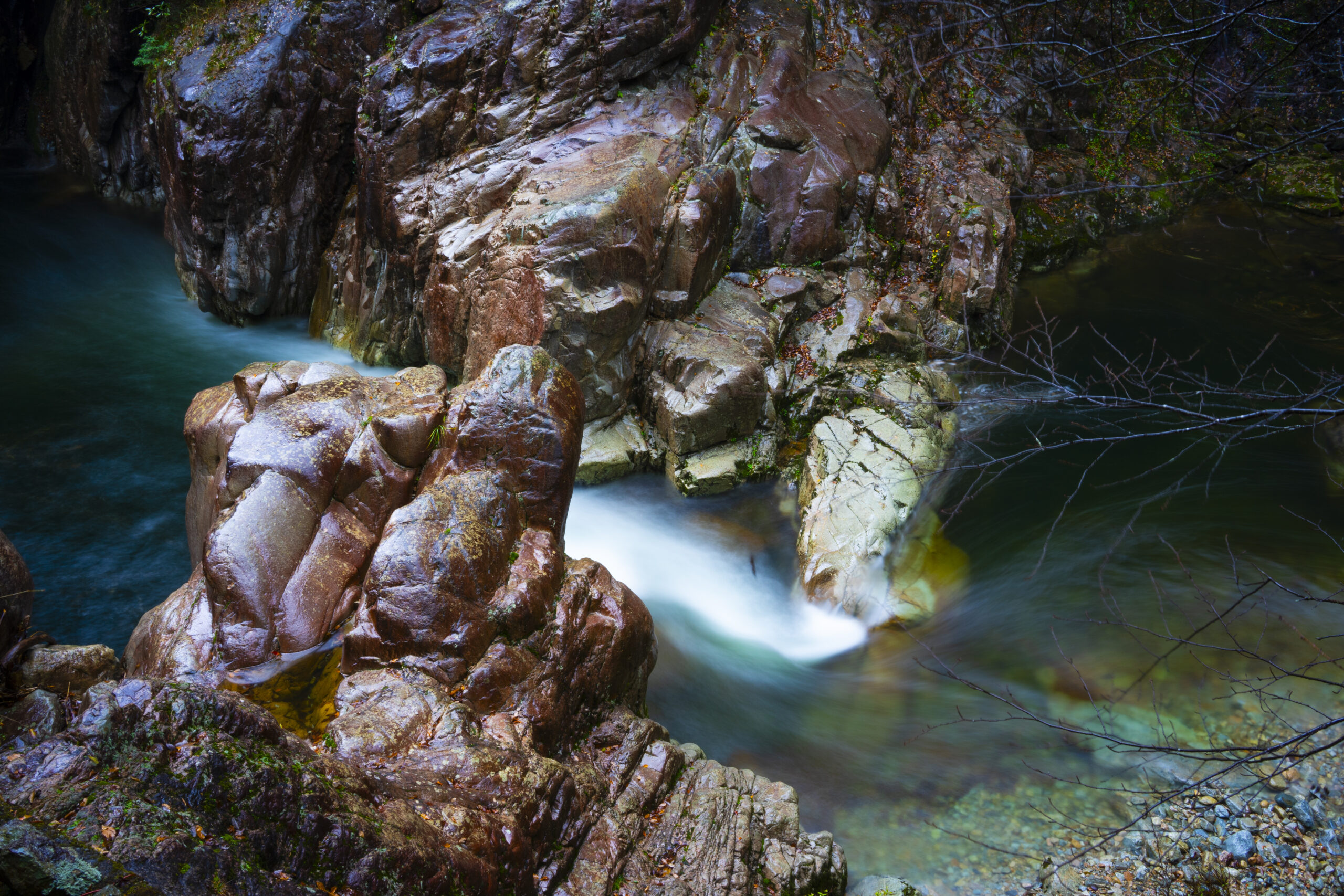 女夫淵（広島県安芸太田町三段峡）