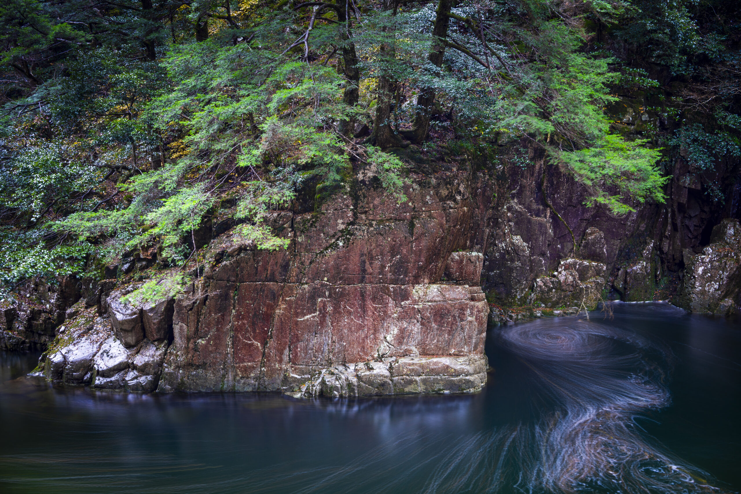 女夫淵（広島県安芸太田町三段峡）
